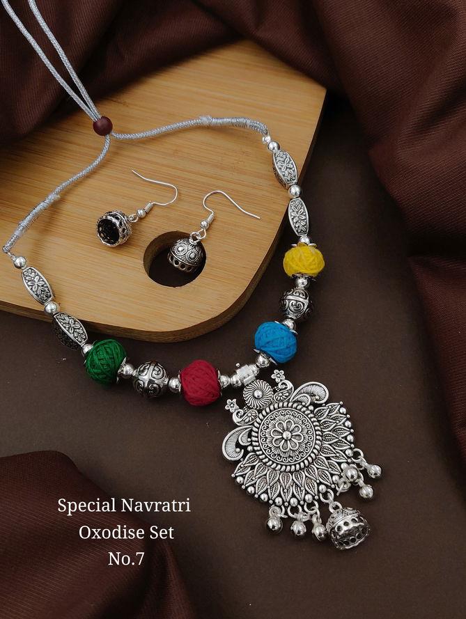 Special Designer Navratri Oxidized Set Wholesale Shop In Surat
